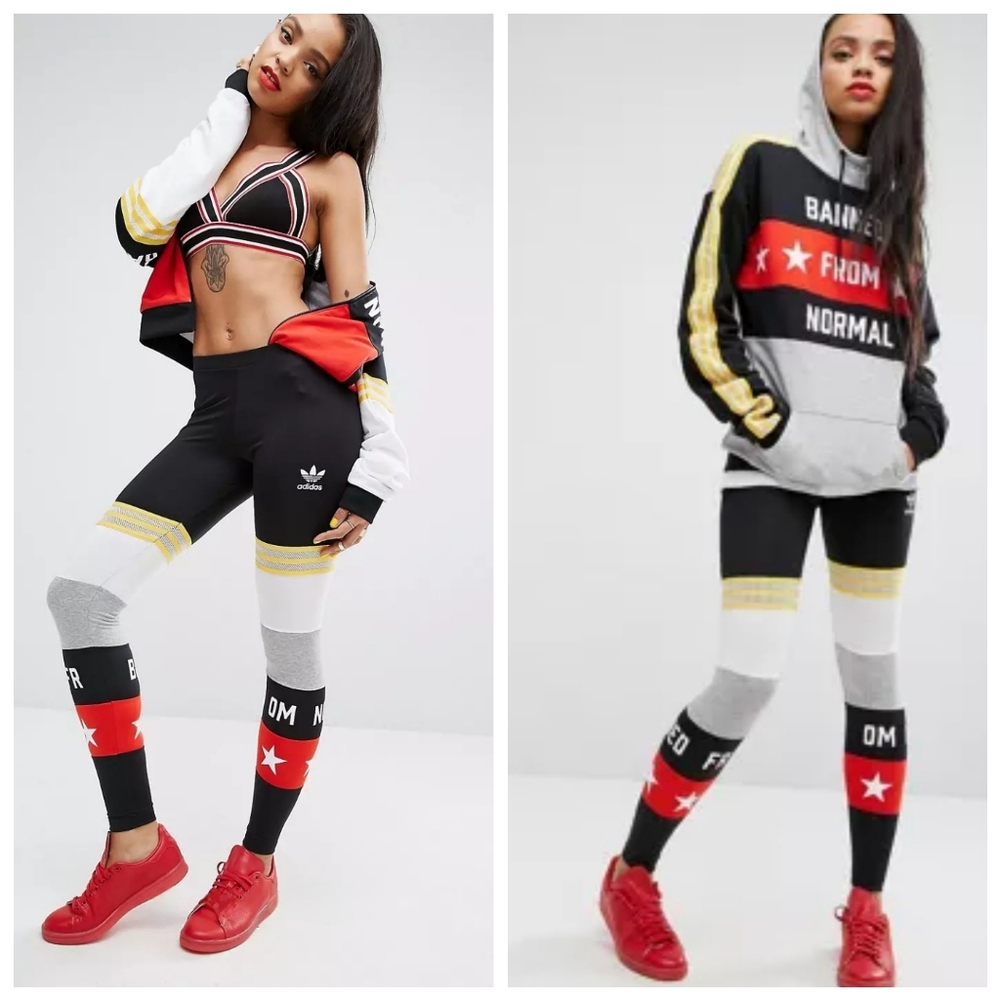 NWT Rita Ora x Adidas Originals Banned from Normal Leggings Size Small